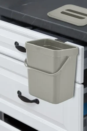Poubelle de table beige Promotion